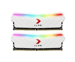 PNY 16GB (2x8GB) XLR8 Gaming Epic-X RGB™ DDR4 3600MHz Kit de Módulos de Memoria RAM Color Blanco