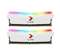 PNY 32GB (2x16GB) XLR8 Gaming Epic-X RGB™ DDR4 3200MHz Kit de Módulos de Memoria RAM Color Blanco