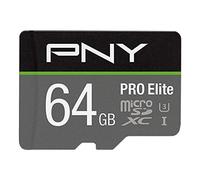 PNY Pro Elite microSDXC 64GB UHS-I U3 Clase 10