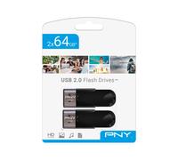 PNY - Attaché 4 2.0 64GB unidad flash USB USB tipo A Negro