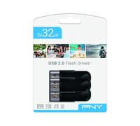 USB 2.0 PNY 3X 32GB ATTACHE4 PACK
