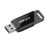 PNY Unidad Flash 64GB Attaché X USB 3.2 Gen 1, Rendimiento de Lectura hasta 130 MB/s, Almacenamiento y Transferencia de Datos Portátil Fiable, Duradero, Tipo A, Ordenadores