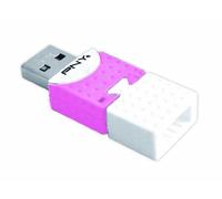 PNY Connect Attaché 8GB Unidad Flash USB USB Tipo A 2.0 Rosa, Blanco