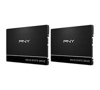 PNY CS900 - Unidad Interna de Estado sólido SATA III de 250 GB de 2.5 Pulgadas, Paquete de 2 (SSD7CS900-250-RBX2)