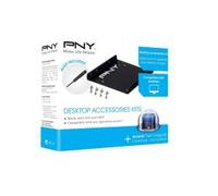 PNY P-72002535-M-KIT - Adaptador bahía para disco duro de 2.5"/SSD 3.5"