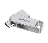 PNY DUO LINK unidad flash USB 128 GB USB Type-A / USB Type-C 3.2 Gen 1 (3.1 Gen 1) Acero inoxidable