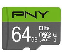 Pny elite memoria flash - tarjeta de memoria (64 gb, microsdxc, clase