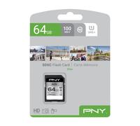 PNY 64GB Elite UHS-I SDXC Memoria Card 100MB/S