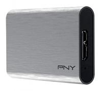 Pny disco duro externo elite ssd 960gb cs1050 usb 3.0 plata