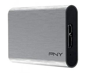 PNY Elite SSD Externo 960GB USB 3.1 Plata