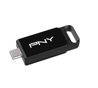 PNY Unidad Flash 128GB Elite™ Type-C® USB 3.2 - hasta 120 MB/s de Lectura y hasta 10 Veces Más Rápida en Escritura Que USB 2.0, Conector Type-C, Diseño Fiable, Duradero y Portátil