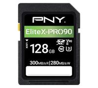 PNY EliteX-Pro 90 128GB SD Tarjeta de Memoria C10 U3 V90 UHS-II