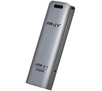 PNY Memoria USB Elite Steel 3.1 256GB, Metal
