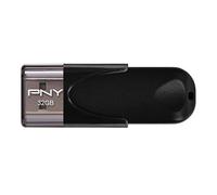 PNY FD32GATT4-EF - Memoria USB 2.0 de 32 GB (25 MB/s), Color Negro