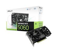 PNY GeForce RTX 5060, 8 GB GDDR7, 128 bits, DLSS 4-Spec, tarjeta gráfica para juegos de alto rendimiento