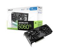 PNY GEFORCE RTX™ 5060 Ti 16GB Overclockeado Doble Ventilador DLSS 4