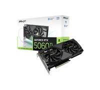 PNY GeForce RTX 5060 Ti Dual Fan 8GB GDDR7 DLSS4 - Tarjeta gráfica