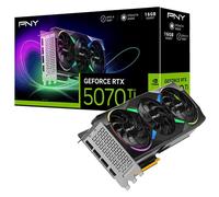 PNY GeForce RTX 5070 Ti ARGB Overclocked Triple Fan 16GB GDDR7 Reflex 2 RTX AI DLSS4