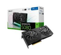 PNY GeForce RTX 5080 Slim Dual Slot OC 16GB GDDR7 DLSS4 - Tarjeta gráfica