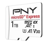 PNY microSD Express 1TB (Nueva Versión Actualizada) UHS-I U3 V30 A1 microSDXC, hasta 890 Lectura & 850 Escritura, Compatible con Nintendo