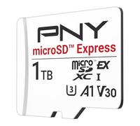 PNY MicroSD Express - Tarjeta de Memoria microSDXC UHS-I U3 V30 A1 1TB,hasta 890/850 MB/s de Lectura/Escritura, Ideal para Dispositivos compatibles con microSD Express como Nintendo Switch 2