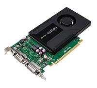 PNY NVIDIA Quadro K2000D - 2 GB-GDDR5 - PCI Express 2.0 - Tarjeta gráfica (VCQK2000DVI PB)-Cable HDMI macho/macho 1.4 2 m (MC380-2 m)