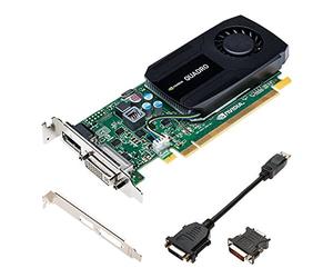 PNY NVIDIA Quadro K420 2GB Quadro K420 2GB GDDR3 - Tarjeta gráfica (Quadro K420, 2 GB, GDDR3, 128 bit, 3840 x 2160 Pixeles, PCI Express x16 2.0)