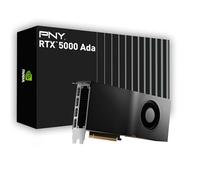 PNY NVIDIA RTX 5000 Ada Generation 32 GB GDDR6 PCI Express 4.0 Dual Slot 4X DisplayPort, 8K Support, Ventilador Activo Ultra silencioso