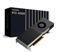 PNY NVIDIA RTX A5500 Tarjeta gráfica Profesional de 24 GB GDDR6 PCI Express 4.0 x16, Ranura Doble, 4 Puertos DisplayPort, Soporte 8K, Ventilador Activo Ultra silencioso, 13659239000