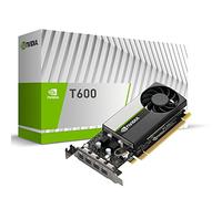 PNY NVIDIA T600 Tarjeta Gráfica Profesional 4GB GDDR6 PCI Express 3.0 x16, Ranura Simple, 4X Mini-Puerto de Visualización, 8K Soporte, Ventilador Activo ultrasilencioso