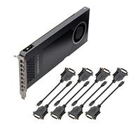 PNY NVS 810, DVI NVIDIA 4GB - Tarjeta gráfica (DVI, Activo, Windows 10 Education, Windows 10 Education x64, Windows 10 Enterprise, Windows 10 Enterprise x64, Wi, NVIDIA, DDR3-SDRAM, PCI Express x16 3.0, 4096 x 2160 Pixeles)
