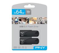 PNY Pack de 2 Unidades Flash 64GB Attaché 4 USB 3.1