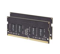 PNY Performance MN16GK2D43200-TB - Memoria DDR4 DRAM de 16 GB (2 x 8 GB) 3200 MHz (PC4-25600) CL22 (Compatible con 2933 MHz, 2666 MHz, 2400 MHz o 2133 MHz) 1,2 V para portátil/portátil (SODIMM)