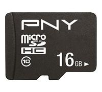 Tarjeta de memoria MicroSDHC de 16 GB (Clase 10) - PNY