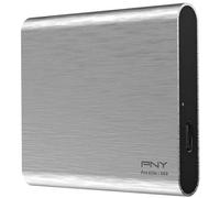 PNY Pro Elite SSD 250GB USB-C Plata
