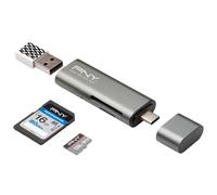 Pny r-tc-ua-3n1e01-rb lector de tarjeta usb 3.2 gen 1 (3.1 gen 1) type