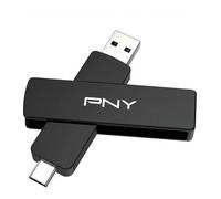 PNY Stick USB Flash 2 TB OTG DUO LINK V3 Type-A/Type-C