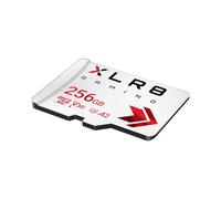 PNY Tarjeta de Memoria microSDXC para Juegos XLR8 de 256 GB, 100 MB/s, UHS-I, 4K UHD, Full HD, U3, V30, A2, Micro SD para Consola portátil en Nintendo-Switch, Steam Deck, Smartphones y tabletas