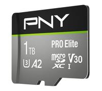 PNY Tarjeta de Memoria microSDXC Pro Elite 1TB + Adaptador SD, Pro Elite, (1 TB) 1000GB
