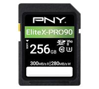 PNY Tarjeta de Memoria SD 256GB EliteX-Pro 90 Clase 10 U3 V90 UHS-II