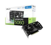 PNY Tarjeta Gráfica GEFORCE RTX™ 5060 8GB Overclocked Dual Fan DLSS 4