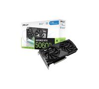 PNY - Tarjeta gráfica - GeForce RTX 5060 Ti - 8GB - Overclockeada Doble Ventilador DLSS 4