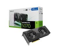 PNY Tarjeta Gráfica GeForce RTX™ 5070 12GB Slim OC Doble Ventilador, 2-Slot