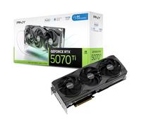 PNY Tarjeta gráfica GEFORCE RTX™ 5070 Ti 16GB Overclocked Triple Ventilador Plus DLSS 4