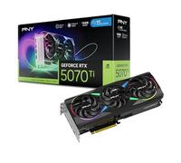PNY Tarjeta Gráfica GeForce RTX™ 5070Ti 16GB ARGB OC DLSS 4 Triple Ventilador