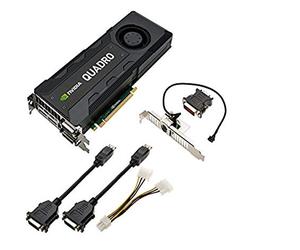 PNY Tarjeta gráfica NVIDIA Quadro K5200 8GB GDDR5 PCIe3.0 GPU (VCQK5200-PB)