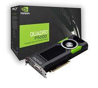 PNY Tarjeta gráfica profesional Quadro P5000 16GB GDDR5 PCI Express 3.0 x16, doble ranura, 4x DisplayPort, 1x DVI-I DL, soporte 5K, ventilador activo ultra silencioso