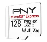 PNY Tarjeta microSD™ Express 128GB UHS-I U3 V30 A1, hasta 890MB/s de Lectura y 550MB/s de Escritura, Ideal para Dispositivos compatibles con microSD Express como Nintendo Switch 2