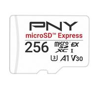 PNY Tarjeta microSD™ Express 256GB UHS-I U3 V30 A1, hasta 890MB/s de Lectura y 750MB/s de Escritura, Ideal para Dispositivos compatibles con microSD Express como Nintendo Switch 2