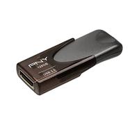 PNY Turbo Attaché - Memoria Flash USB 3.0 (4 Unidades) 128 GB